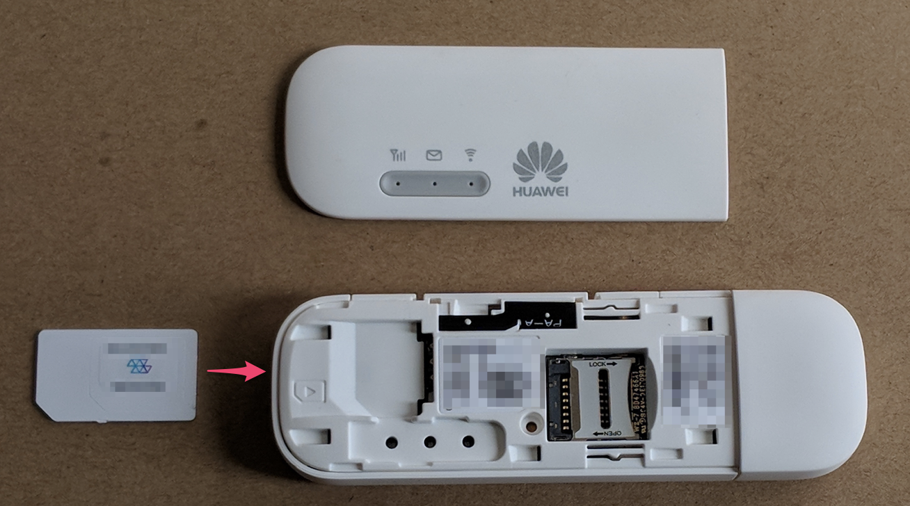 Открыть порты на huawei e8372